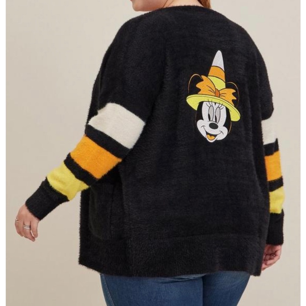 Torrid Minnie Mouse cardigan